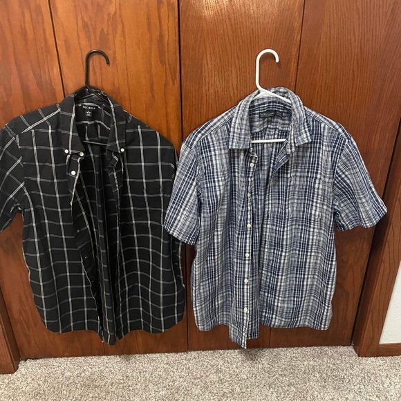 10 Men's MEDIUM SIZE Short Sleeves Shirts in Great Condition! - Picture 5 of 6